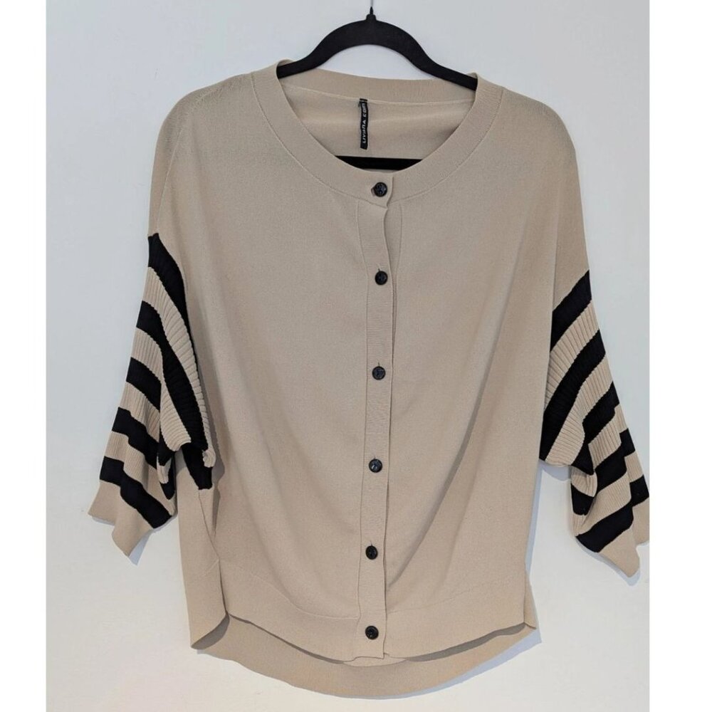 Share Vintage LIVIANA CONTI Women's Cardigan Avant Garde Unusual Design Size S